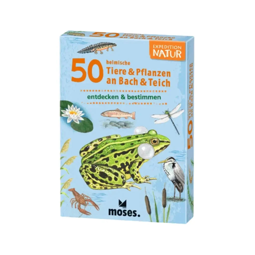 moses. Expedition Natur | 50 heimische Tiere & Pflanzen